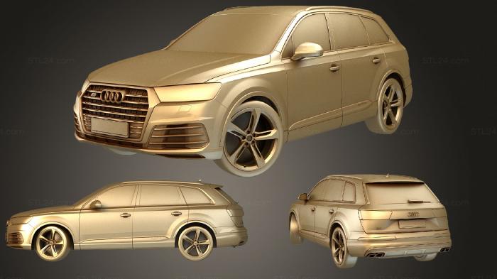 Vehicles (Audi Q7 2019, CARS_0594) 3D models for cnc